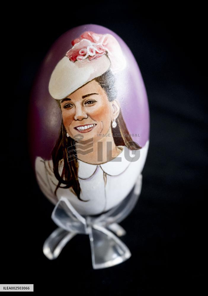 Royals Appear On Easter Eggs