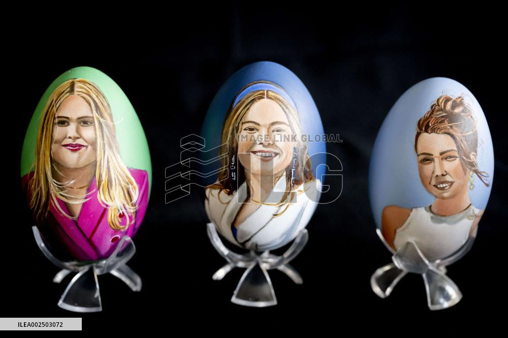 Royals Appear On Easter Eggs