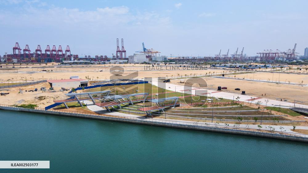 SRI LANKA-COLOMBO-PORT CITY-CONSTRUCTION