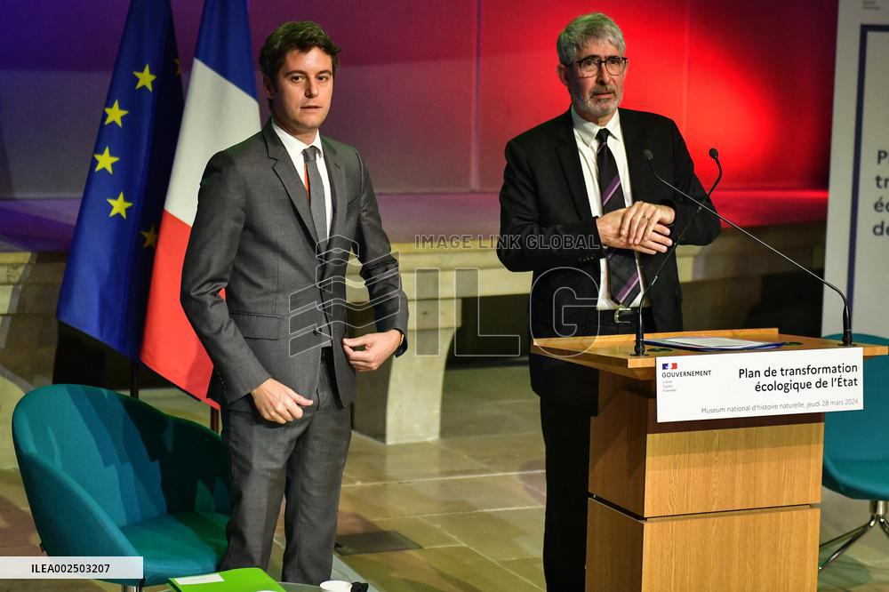 State Ecological Transformation Meeting - Paris