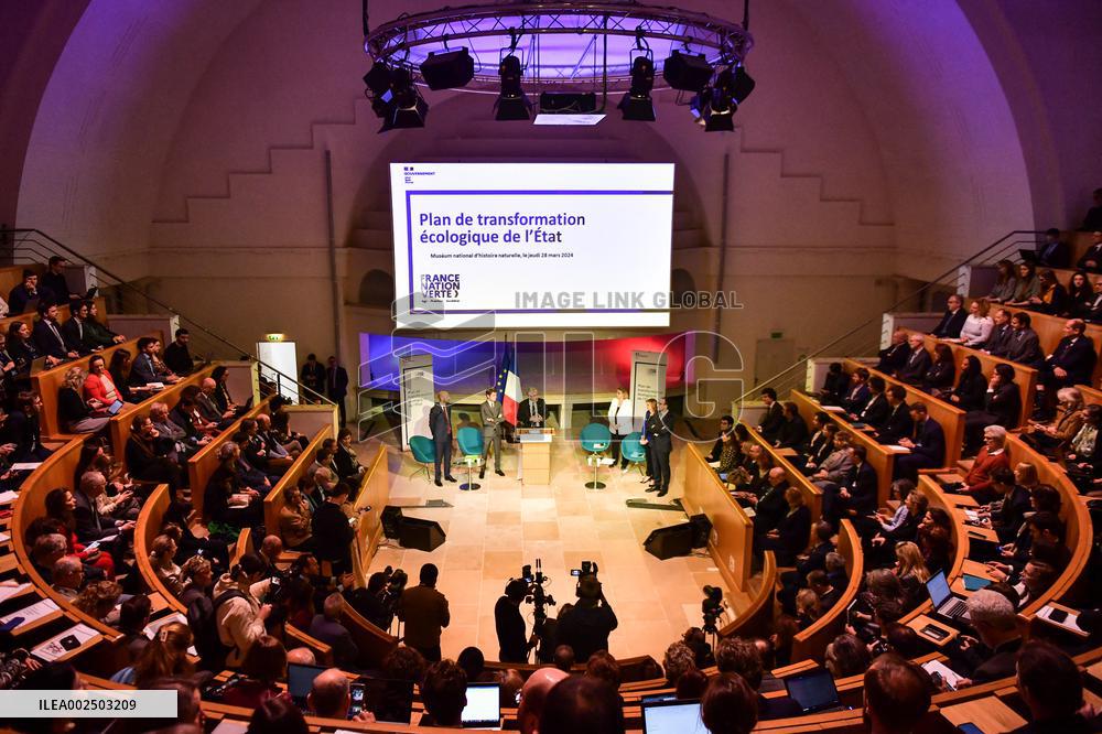 State Ecological Transformation Meeting - Paris