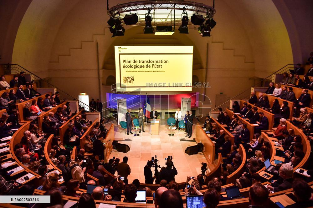 State Ecological Transformation Meeting - Paris
