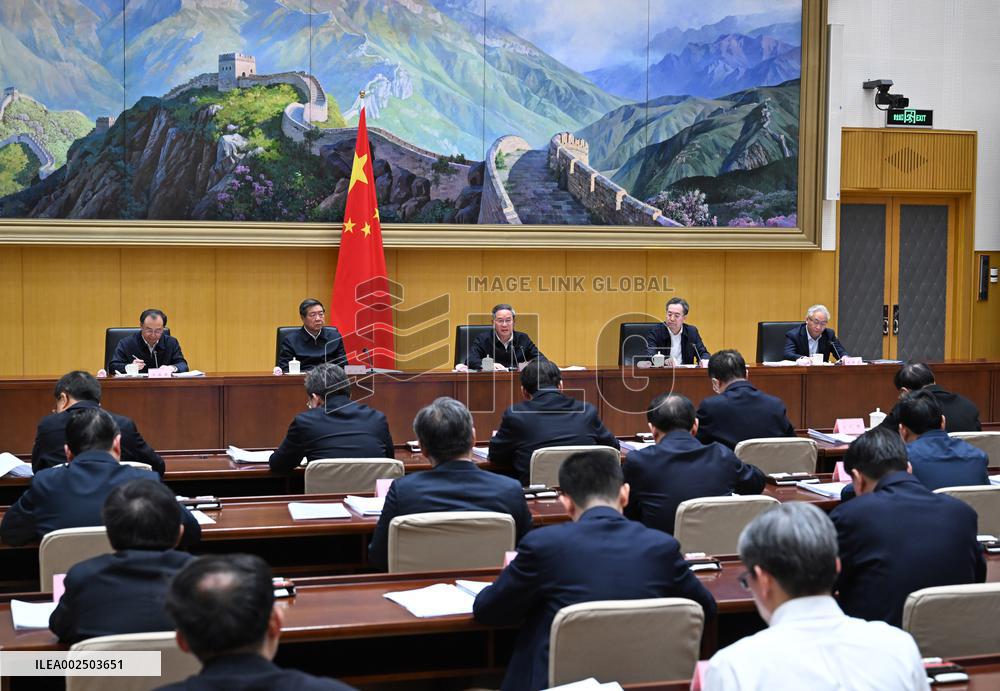 CHINA-LI QIANG-STATE COUNCIL-VIDEO CONFERENCE (CN)