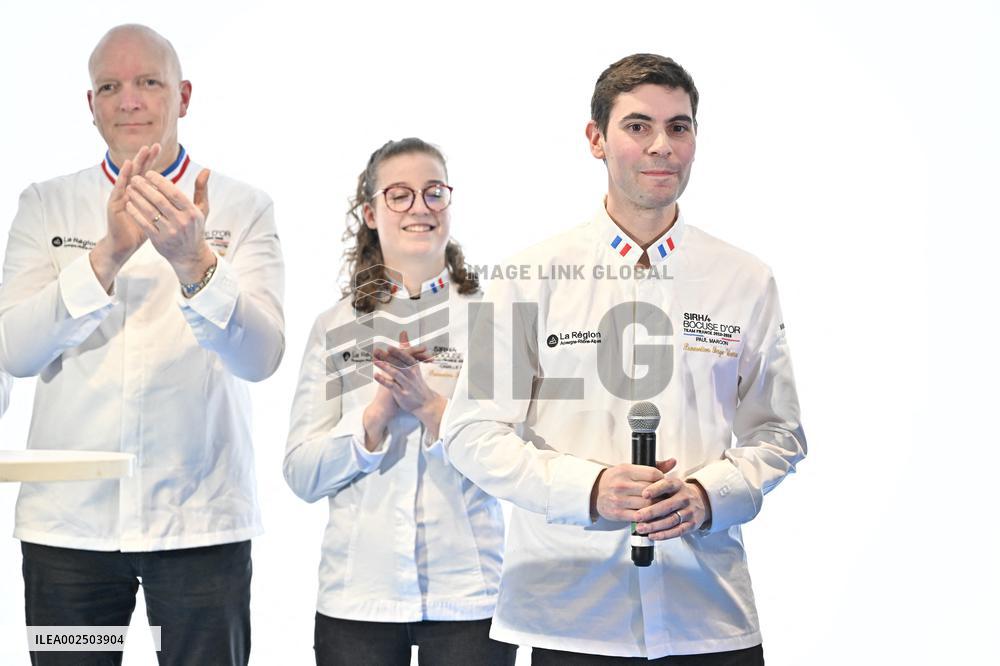 Official Presentation Of Bocuse D'Or Team France - Lyon