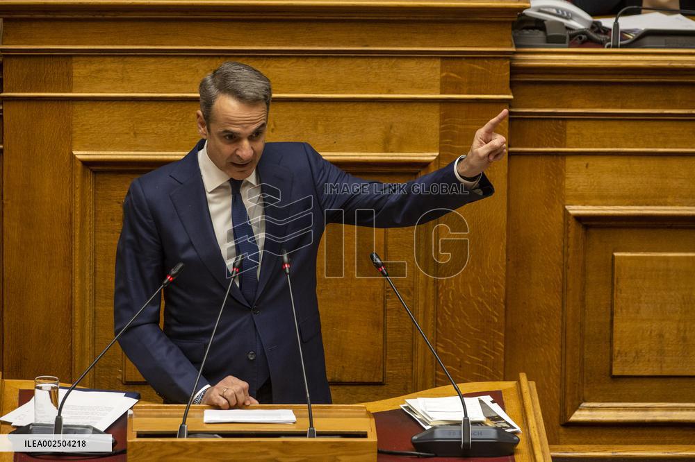 GREECE-ATHENS-PARLIAMENT-NO-CONFIDENCE MOTION-VOTE
