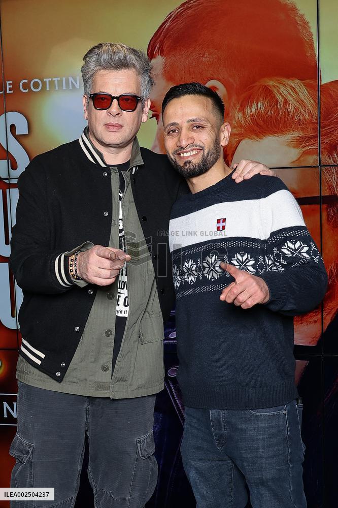 Quelques Jours Pas Plus Paris film premiere at UGC Cine Cite Des Halles