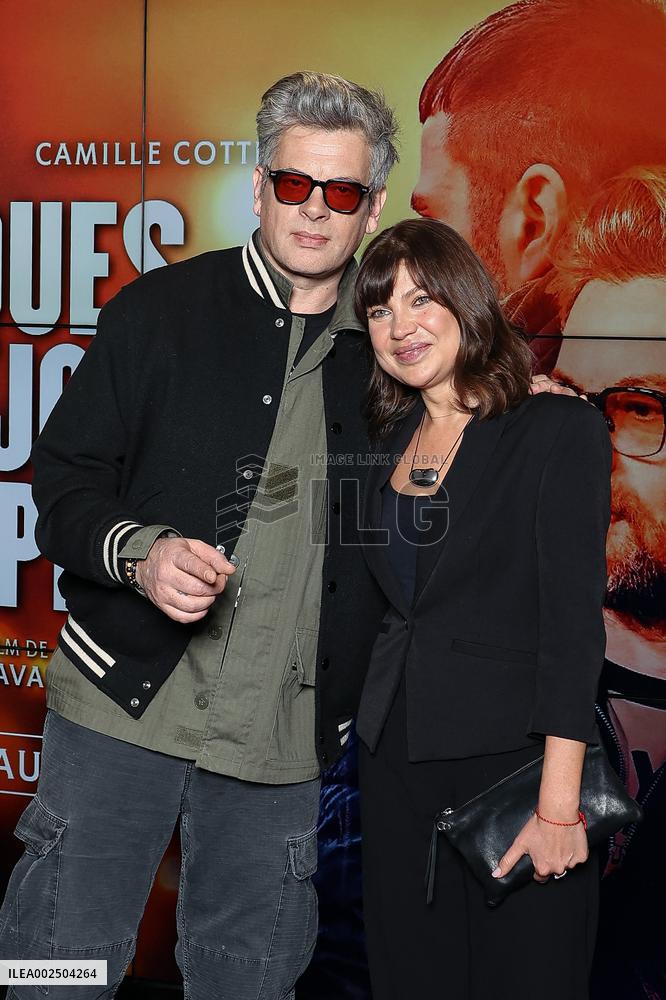 Quelques Jours Pas Plus Paris film premiere at UGC Cine Cite Des Halles