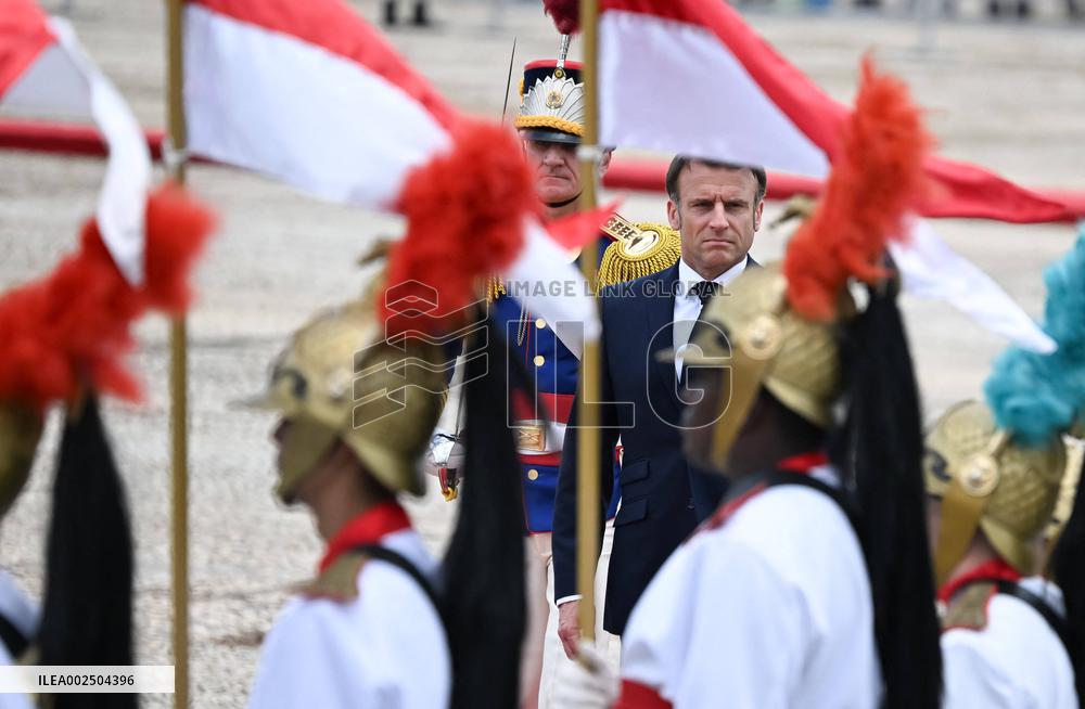 Macron And Lula At The Planalto Palace - Brasilia