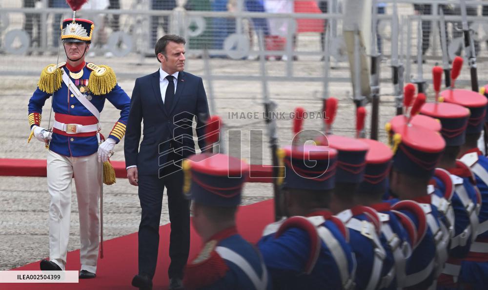 Macron And Lula At The Planalto Palace - Brasilia