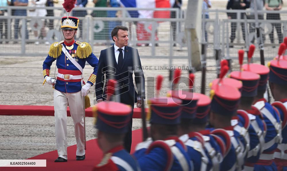 Macron And Lula At The Planalto Palace - Brasilia