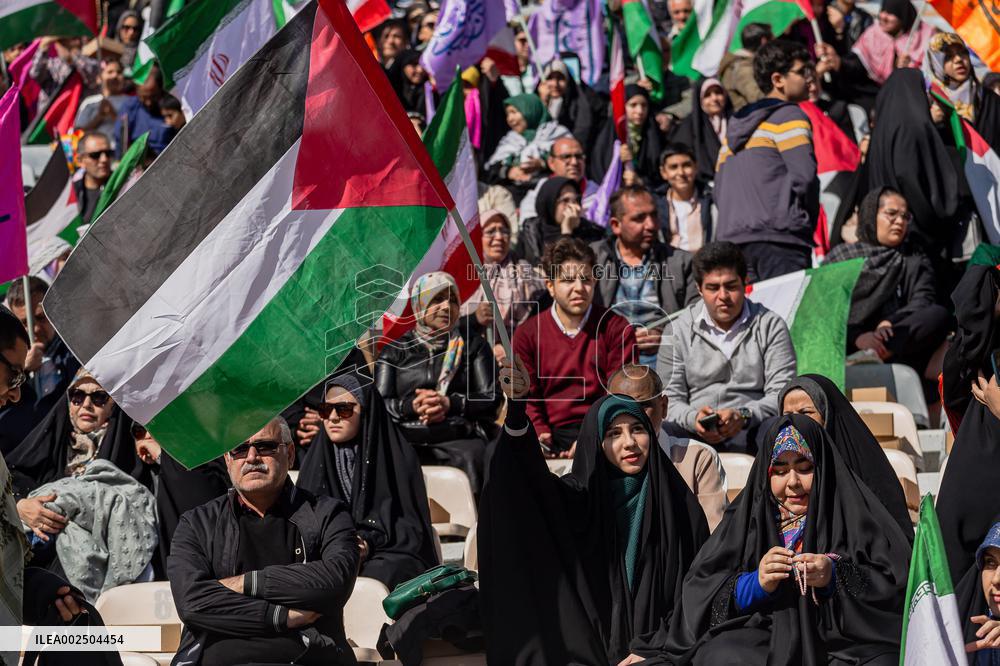 Religious Gathering In Solidarity With Palestinians - Tehran