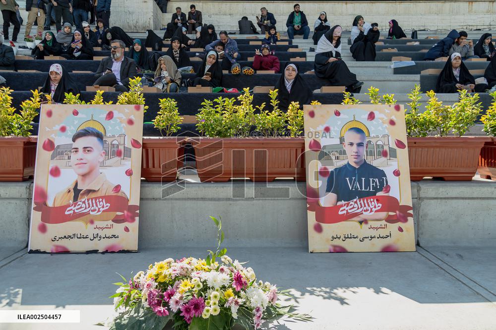 Religious Gathering In Solidarity With Palestinians - Tehran