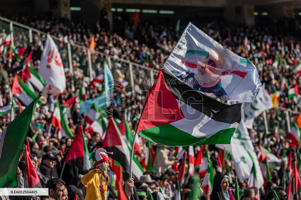Religious Gathering In Solidarity With Palestinians - Tehran