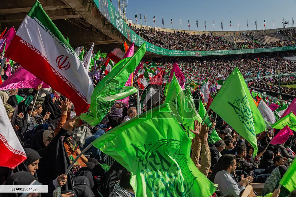 Religious Gathering In Solidarity With Palestinians - Tehran