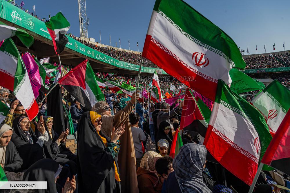 Religious Gathering In Solidarity With Palestinians - Tehran