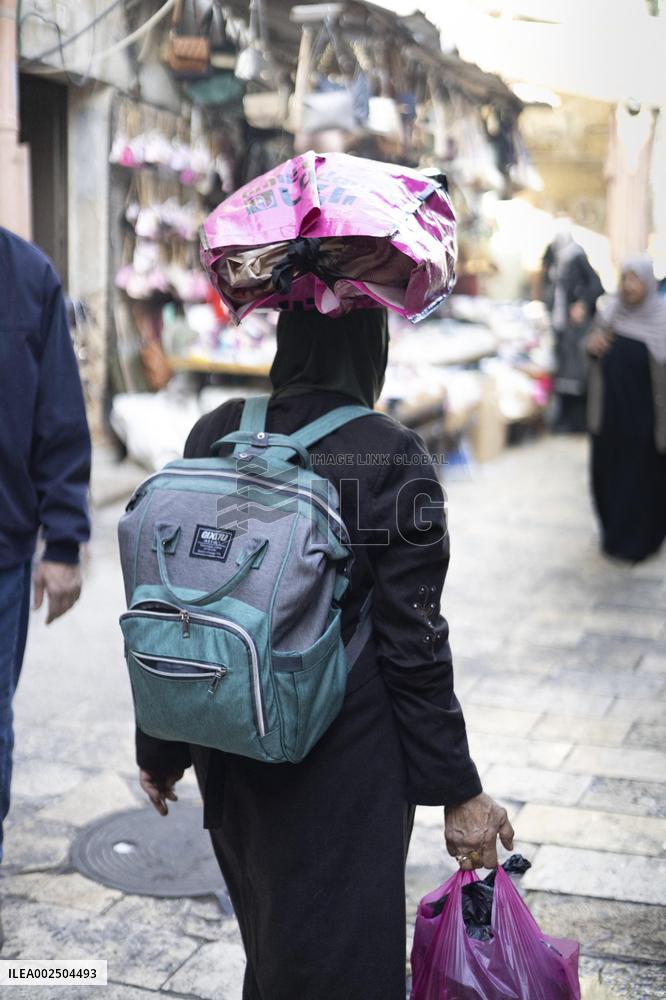 Ramadan At Damascus Gate - Jerusalem