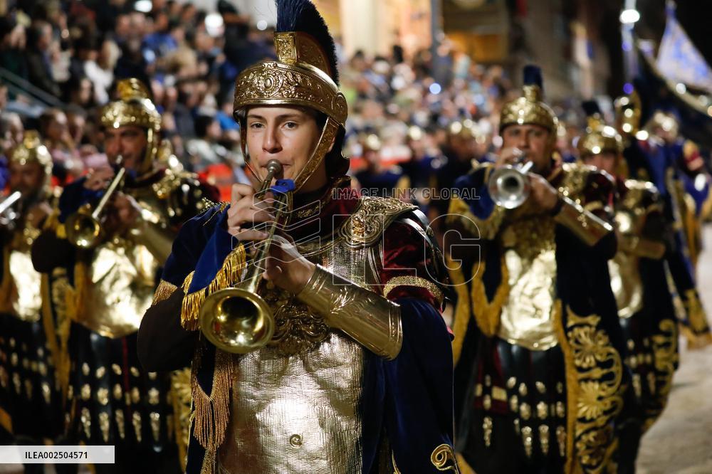 Procession Of The Christ Of Forgiveness In Lorca - Spain