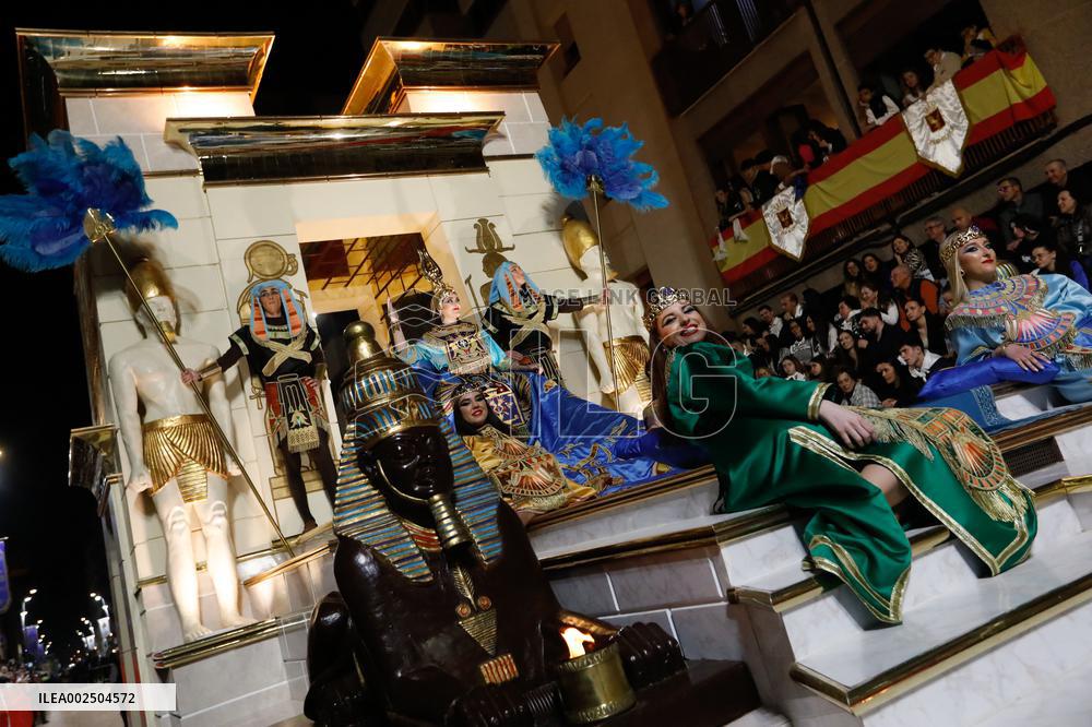 Procession Of The Christ Of Forgiveness In Lorca - Spain