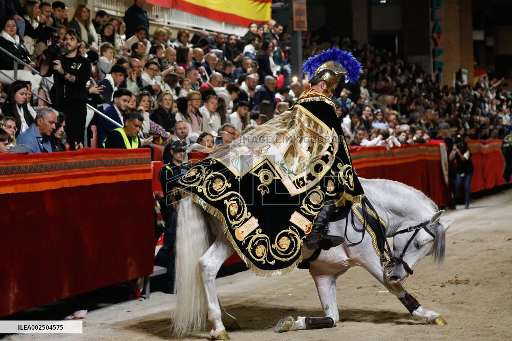 Procession Of The Christ Of Forgiveness In Lorca - Spain