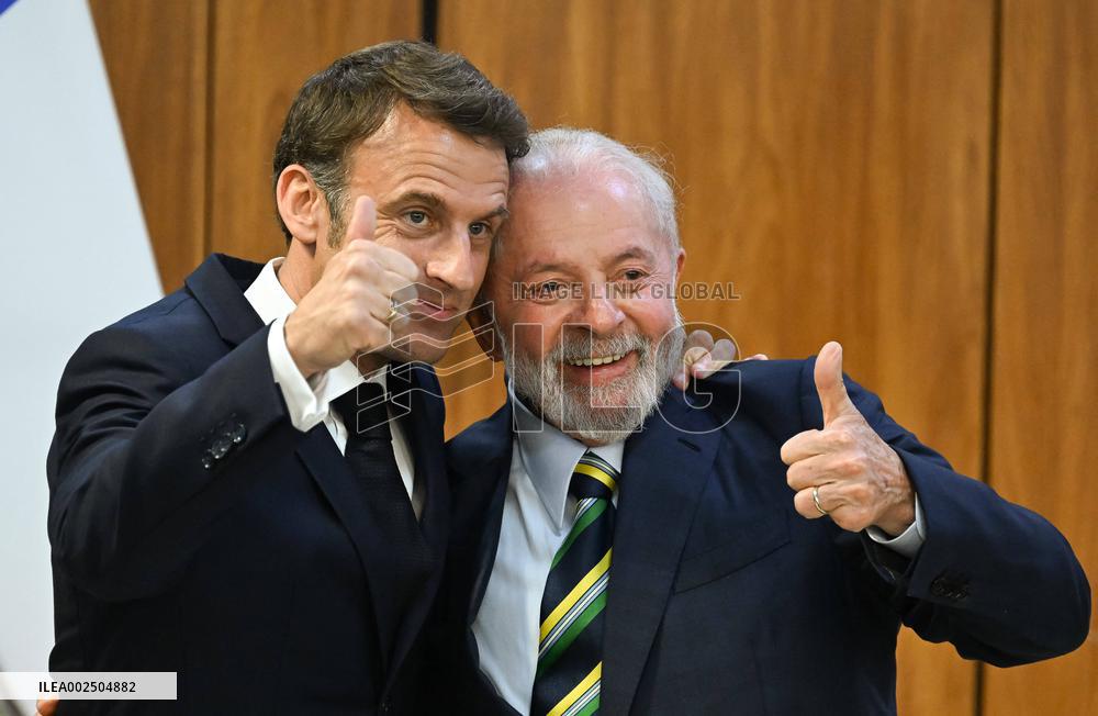 France-Brazil Bilateral Agreement Signing - Brazilia