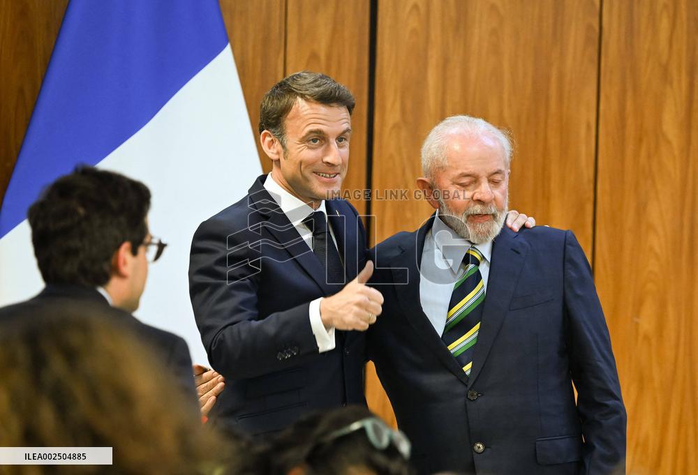 France-Brazil Bilateral Agreement Signing - Brazilia