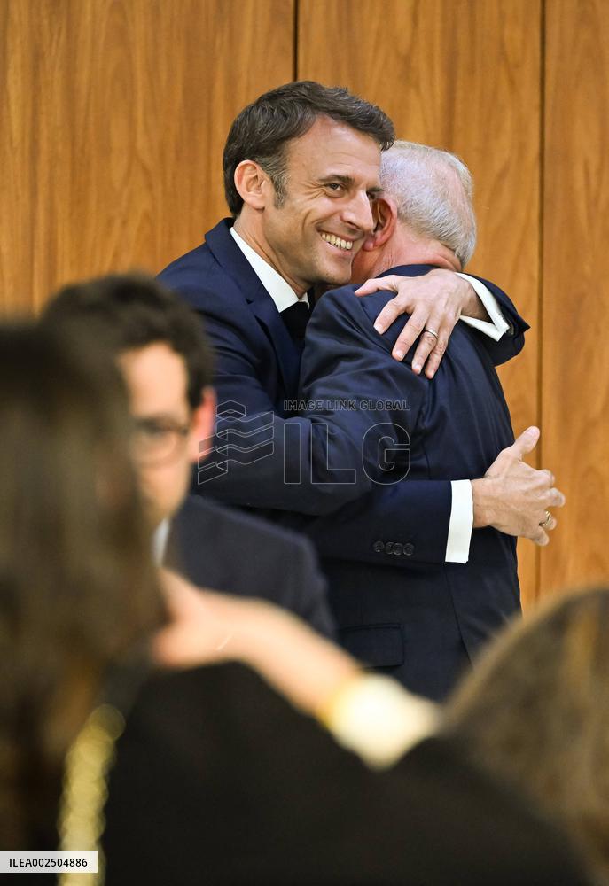 France-Brazil Bilateral Agreement Signing - Brazilia