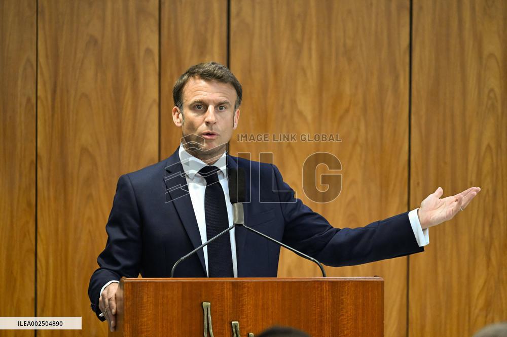 France-Brazil Bilateral Agreement Signing - Brazilia