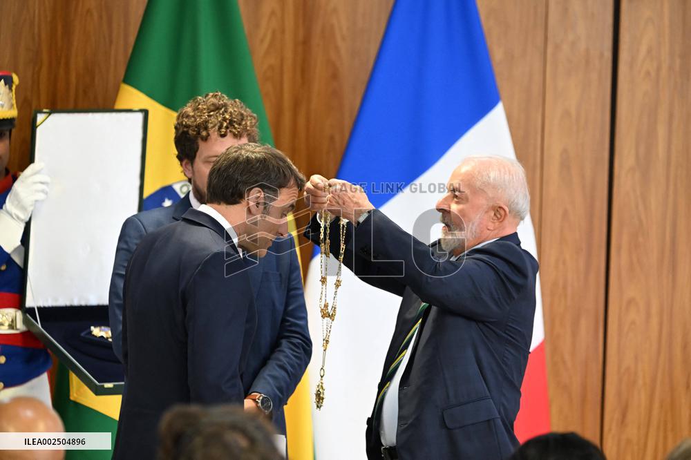 France-Brazil Bilateral Agreement Signing - Brazilia