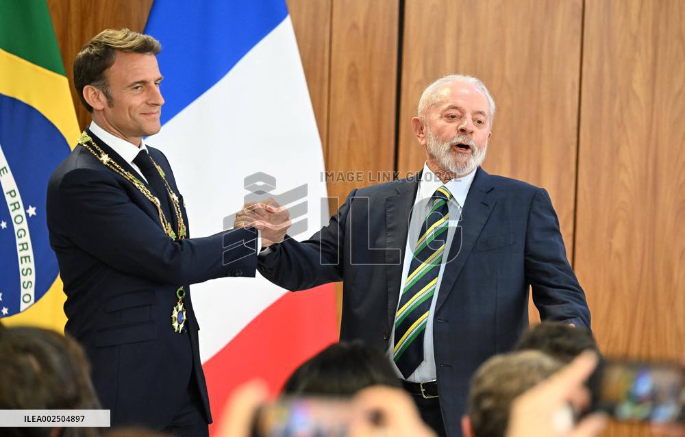 France-Brazil Bilateral Agreement Signing - Brazilia