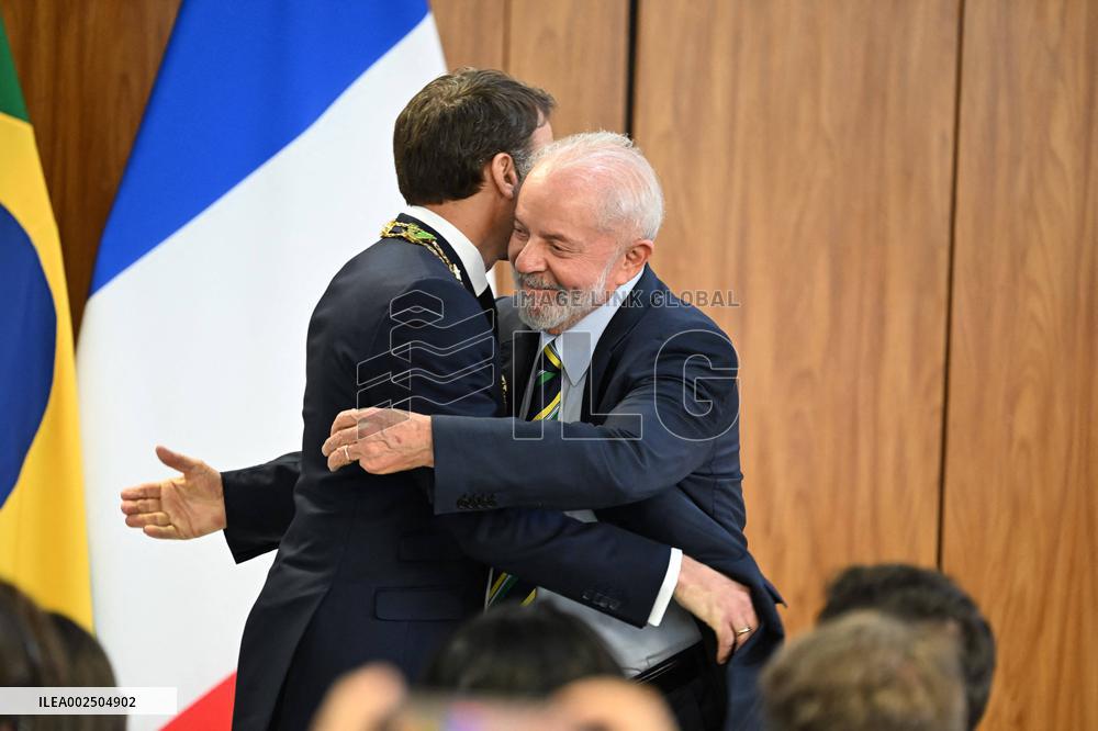France-Brazil Bilateral Agreement Signing - Brazilia