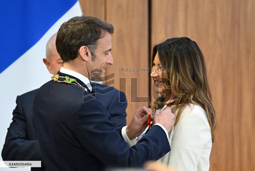 France-Brazil Bilateral Agreement Signing - Brazilia