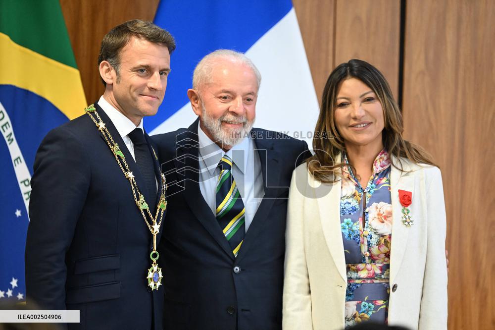 France-Brazil Bilateral Agreement Signing - Brazilia