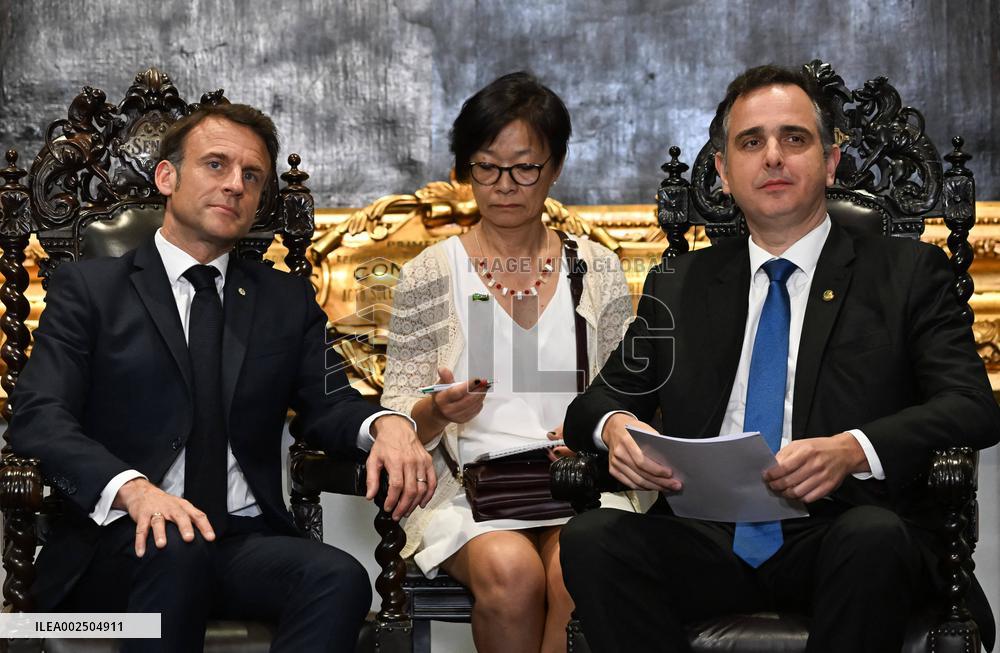France-Brazil Bilateral Agreement Signing - Brazilia