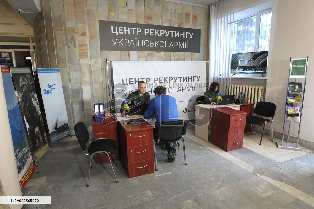Second Ukrainian Army Recruitment Centre opens in Dnipro