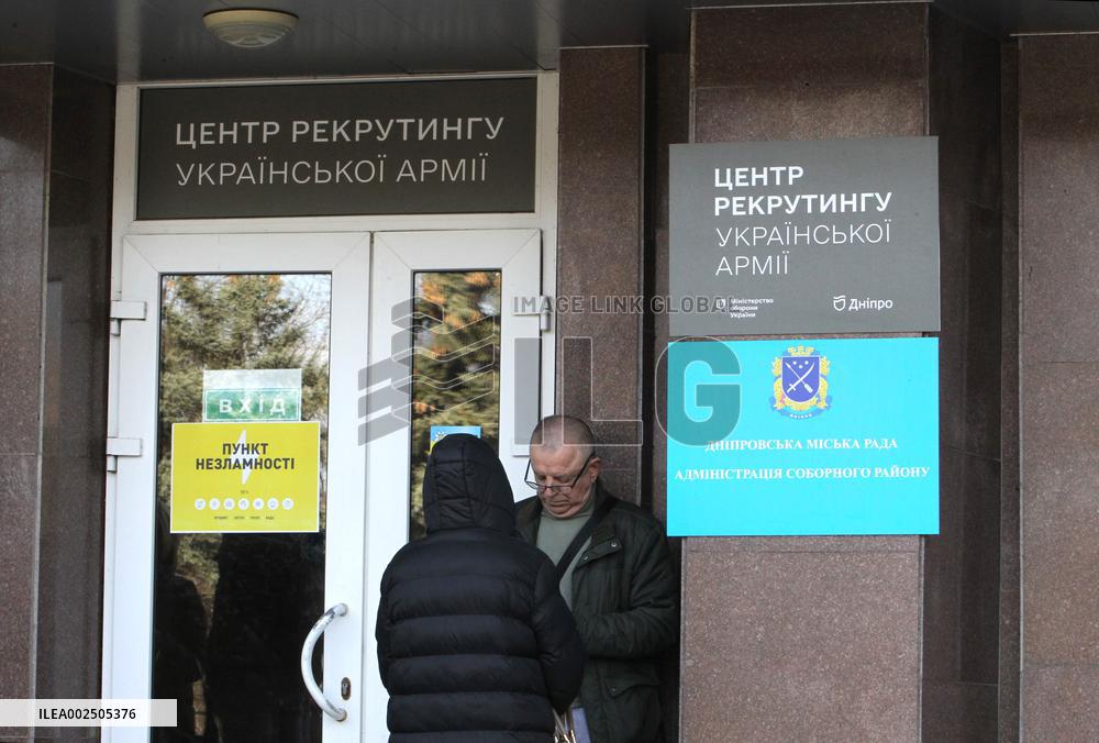 Second Ukrainian Army Recruitment Centre opens in Dnipro