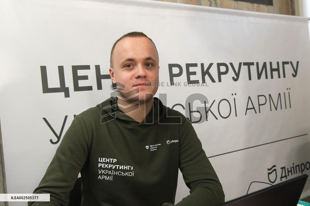 Second Ukrainian Army Recruitment Centre opens in Dnipro