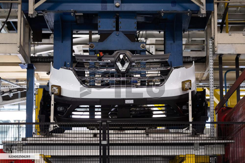Visit of Renault Sandouville car factory - Sandouville