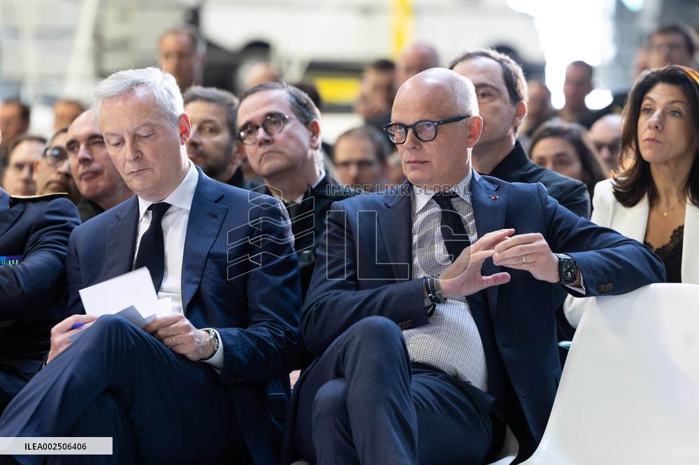 Visit of Renault Sandouville car factory - Sandouville