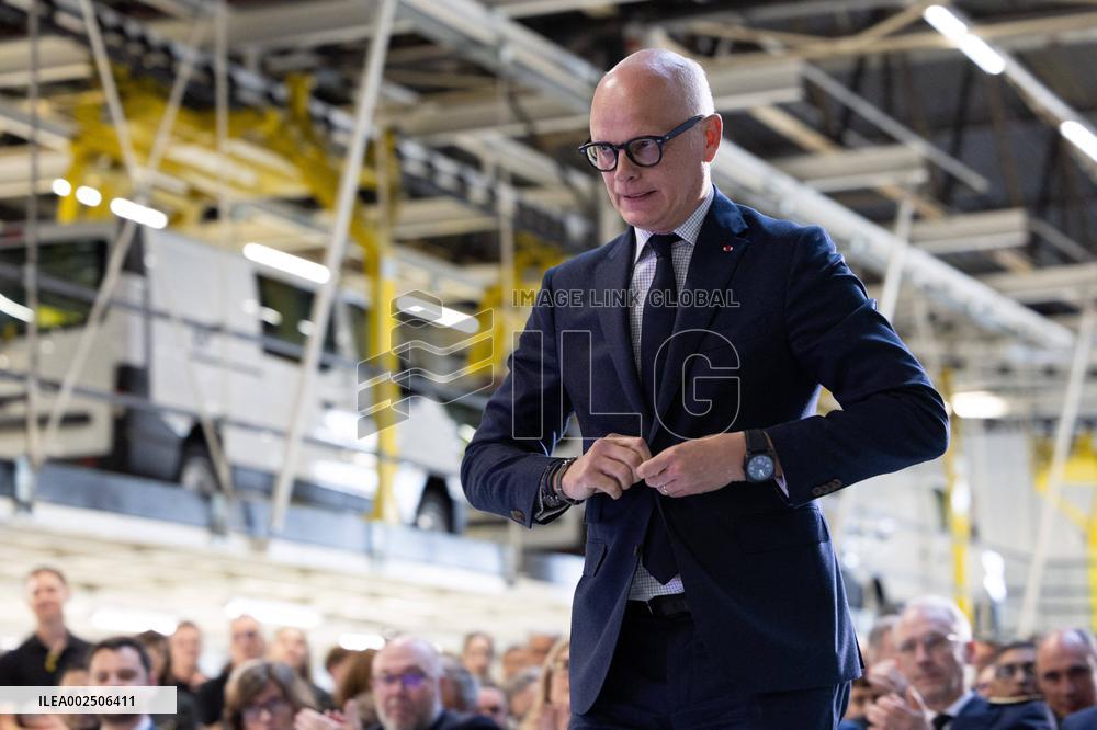 Visit of Renault Sandouville car factory - Sandouville