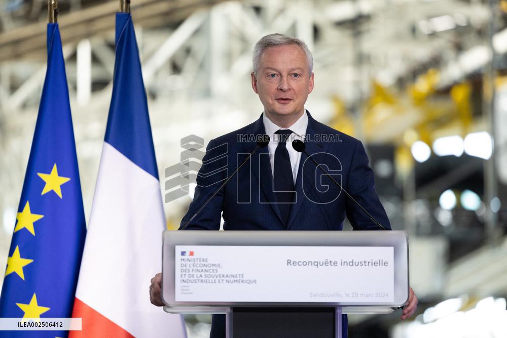 Visit of Renault Sandouville car factory - Sandouville