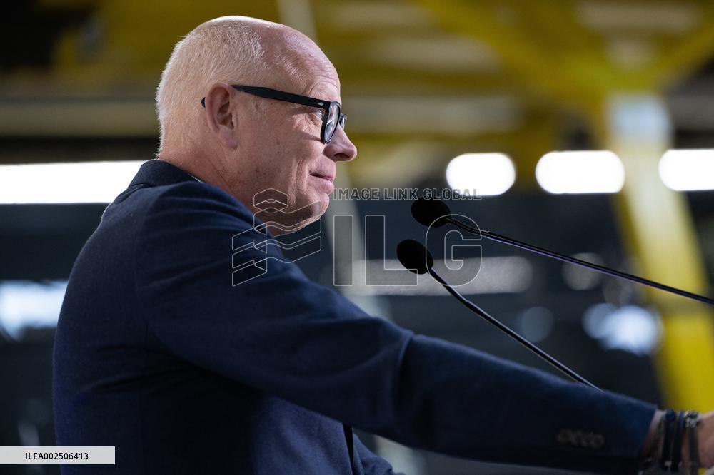 Visit of Renault Sandouville car factory - Sandouville