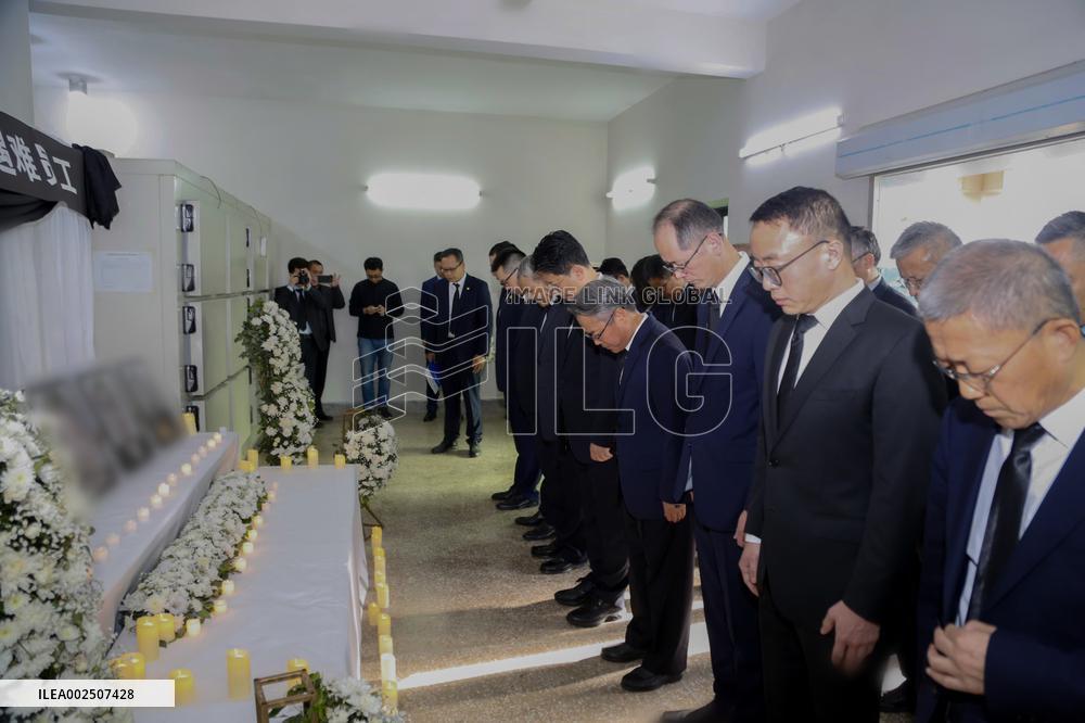 PAKISTAN-RAWALPINDI-CHINA-JOINT WORKING GROUP-EMBASSY-MOURNING