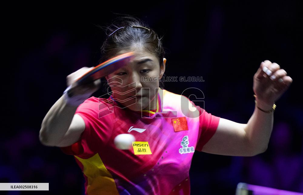 (SP)SOUTH KOREA-INCHEON-TABLE TENNIS-WTT CHAMPIONS-WOMEN'S SINGLES