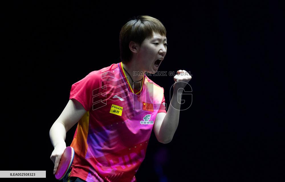 (SP)SOUTH KOREA-INCHEON-TABLE TENNIS-WTT CHAMPIONS-WOMEN'S SINGLES