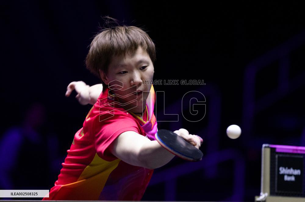 (SP)SOUTH KOREA-INCHEON-TABLE TENNIS-WTT CHAMPIONS-WOMEN'S SINGLES