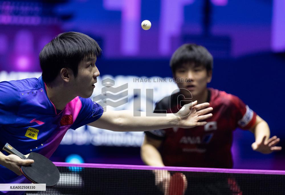 (SP)SOUTH KOREA-INCHEON-TABLE TENNIS-WTT CHAMPIONS-MEN'S SINGLES