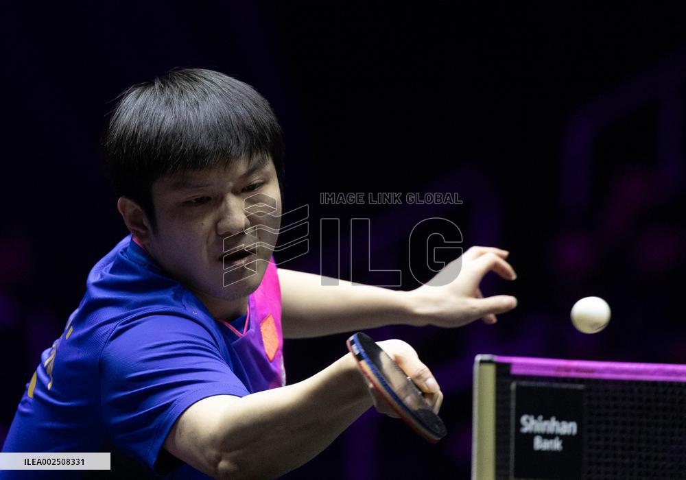 (SP)SOUTH KOREA-INCHEON-TABLE TENNIS-WTT CHAMPIONS-MEN'S SINGLES