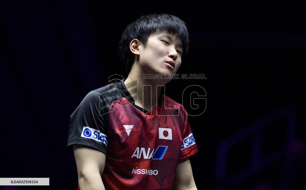 (SP)SOUTH KOREA-INCHEON-TABLE TENNIS-WTT CHAMPIONS-MEN'S SINGLES