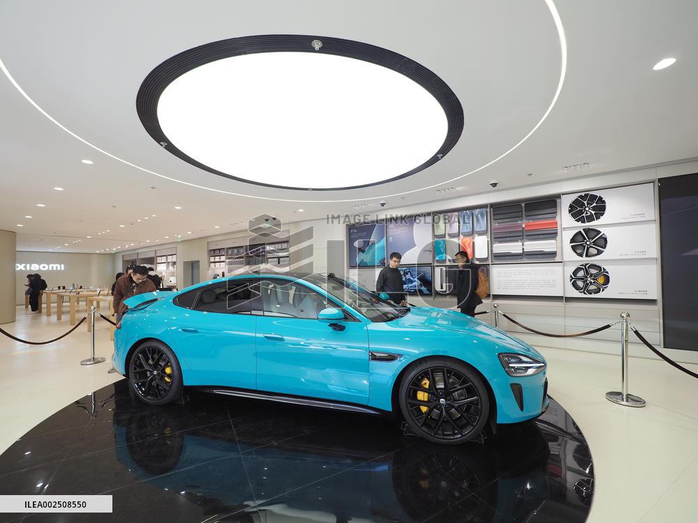 Xiaomi Home SU7 in Beijing