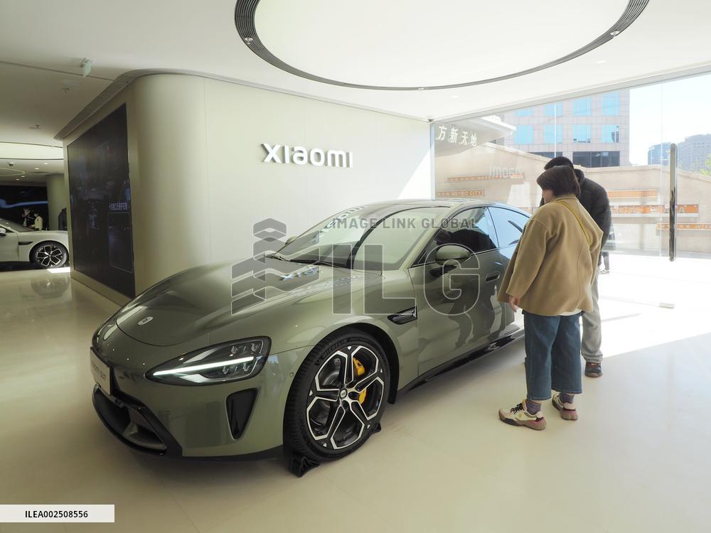 Xiaomi Home SU7 in Beijing
